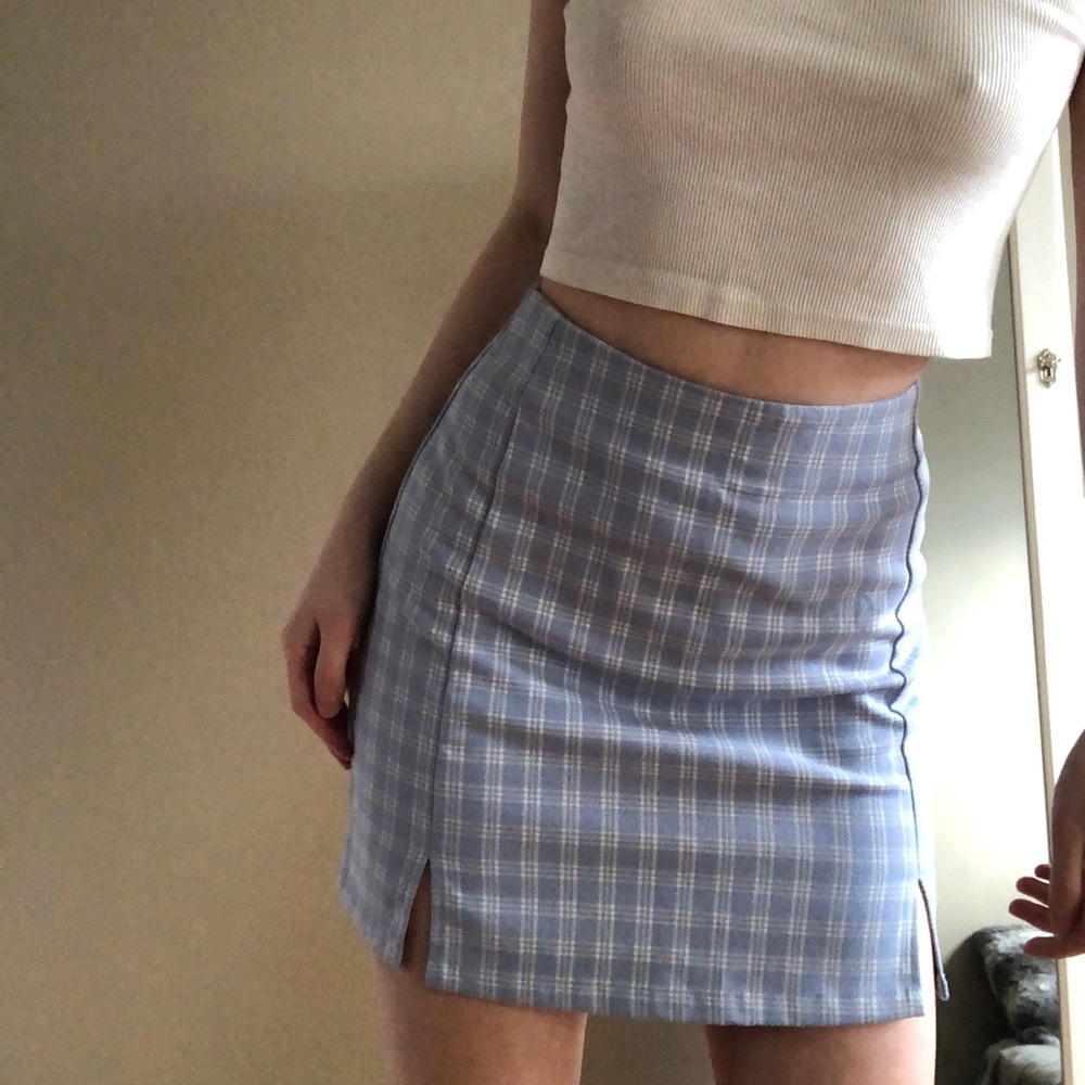 Blue Cara Skirt